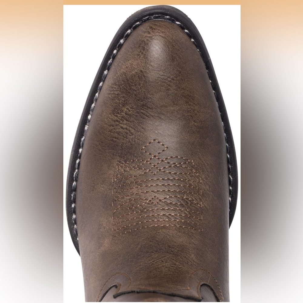 NWT Silver Canyon Madison Short Western cowboy Boots Brown size 9.5 - Picture 9 of 13